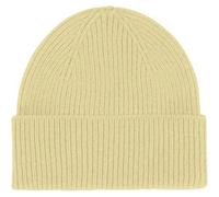 Bonnet à pli simple Colorful Standard Soft Yellow Jaune TU