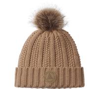 Bonnet à pompon Cairn - Zoe - Praline Lurex