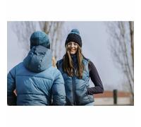 Bonnet à pompon femme Equithème Bleu TU