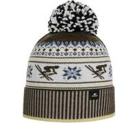 Bonnet à Pompon Retroski by Eisbär khaki One Size