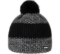 Bonnet à Pompon Styler by Eisbär noir-gris One Size