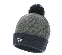 Bonnet Ã pompon tricotÃ© New Era Gris TU