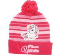 Bonnet à pompon Unicorn - Bonnet d'hiver chaud pour enfants Onesize Rose