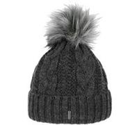 Bonnet à Revers Cable Knit by McBURN anthracite One Size
