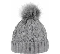 Bonnet à Revers Cable Knit by McBURN gris One Size