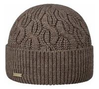 Bonnet à Revers Landesta by Seeberger taupe One Size