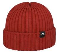 Bonnet à Revers Ripp by Eisbär rouge One Size