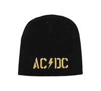 Razamataz Bonnet AC/DC PWR UP avec logo – Taille unique unisexe