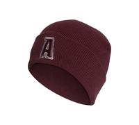 Adidas Bonnet 2-Color Logo Beanie – Shadow Red/White – Taille M