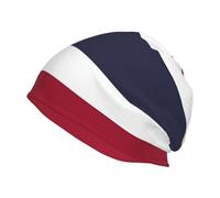 Bonnet aigle patriotique du drapeau des États-Unis pour homme et femme, chapeau tricoté à imprimé complet, doux et chaud, saisons, L, Drapeau de la Thaïlande, taille unique