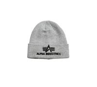 Alpha Industries Bonnet 3D Beanie Grey Heather universel