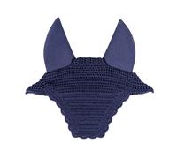 Bonnet anti bruit court pour cheval Kentucky Wellington Wave Bleu Full