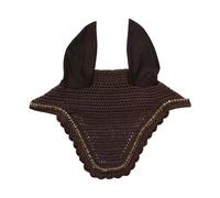 Bonnet anti-bruit pour cheval Kentucky Wellington Stone & Pearl Marron Full