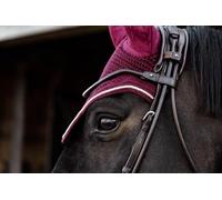 Bonnet anti-mouche Wellington velvet bordeaux cob