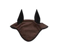 Bonnet anti-mouches pour cheval à louvre Acavallo Marron Poney