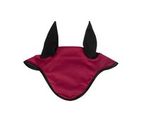 Bonnet anti-mouches pour cheval à louvre Acavallo Rouge Cob