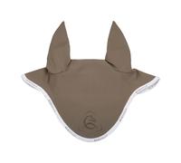 Bonnet anti-mouches pour cheval Acavallo Lycra Marron TU