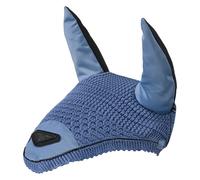 Bonnet anti-mouches pour cheval court Euro-Star Cato Bleu Full