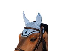 Bonnet anti-mouches pour cheval court Le Sabotier Ludwig Bleu Cheval