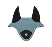 Bonnet anti-mouches pour cheval court Pro Series Combo Master Bleu Poney