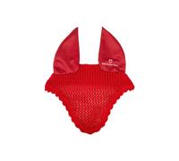 Bonnet anti-mouches pour cheval en coton Lami-Cell Rouge Poney