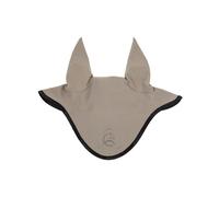 Bonnet anti-mouches pour cheval en silicone Acavallo Lycra Beige TU