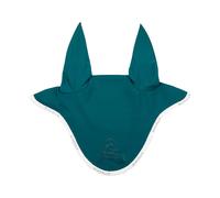 Bonnet anti-mouches pour cheval en silicone Acavallo Lycra Bleu TU