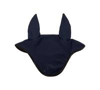 Bonnet anti-mouches pour cheval en silicone Acavallo Lycra Bleu TU