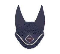 Bonnet anti-mouches pour cheval enfant LeMieux Pro Bleu S