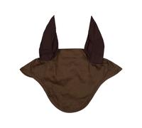 Bonnet anti-mouches pour cheval Equestro Marron TU