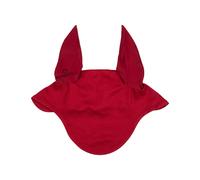 Bonnet anti-mouches pour cheval Equestro Rouge TU