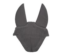 Bonnet anti-mouches pour cheval Equestro Silence Gris Full