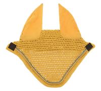Bonnet anti-mouches pour cheval Equithème Hexalight Bleu Cheval