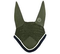 Bonnet anti-mouches pour cheval Equithème Polyfun Gris Cheval