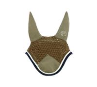 Bonnet anti-mouches pour cheval Equithème Polyfun Marron Cheval