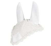 Bonnet anti-mouches pour cheval HKM Blanc Pur-sang