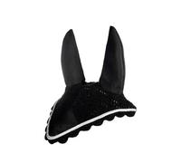Bonnet anti-mouches pour cheval HKM Noir Pur-sang