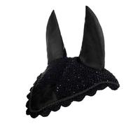 Bonnet anti-mouches pour cheval HKM Noir Pur-sang