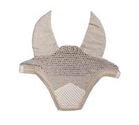Bonnet anti-mouches pour cheval Kentucky Horsewear Wellington Gris Poney