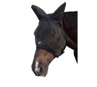 Bonnet anti-mouches pour cheval Kentucky Noir Full