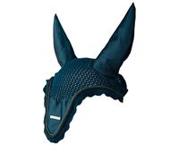 Bonnet anti-mouches pour cheval Lami-Cell Aurora Bleu Cheval