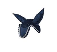 Bonnet anti-mouches pour cheval Lami-Cell Classical Bleu Cheval