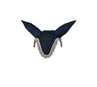 Bonnet anti-mouches pour cheval Lami-Cell Elegance Bleu Cheval