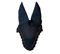 Bonnet anti-mouches pour cheval Lami-Cell Vintage Bleu Cheval