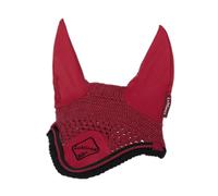 Bonnet anti-mouches pour cheval LeMieux Classic Rouge L