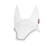 Bonnet anti-mouches pour cheval LeMieux Crystal Blanc L