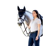 Bonnet anti-mouches pour cheval LeMieux Puissance Bleu XL