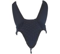 Bonnet anti-mouches pour cheval long Lami-Cell Silentair Bleu Pur-sang/Cob