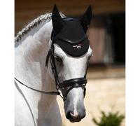 Bonnet anti-mouches pour cheval Premier Equine Atlas Noir L