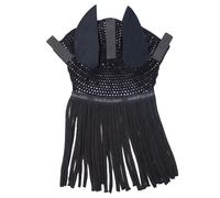 Waldhausen Oreilles Mouches Franges Noir WB